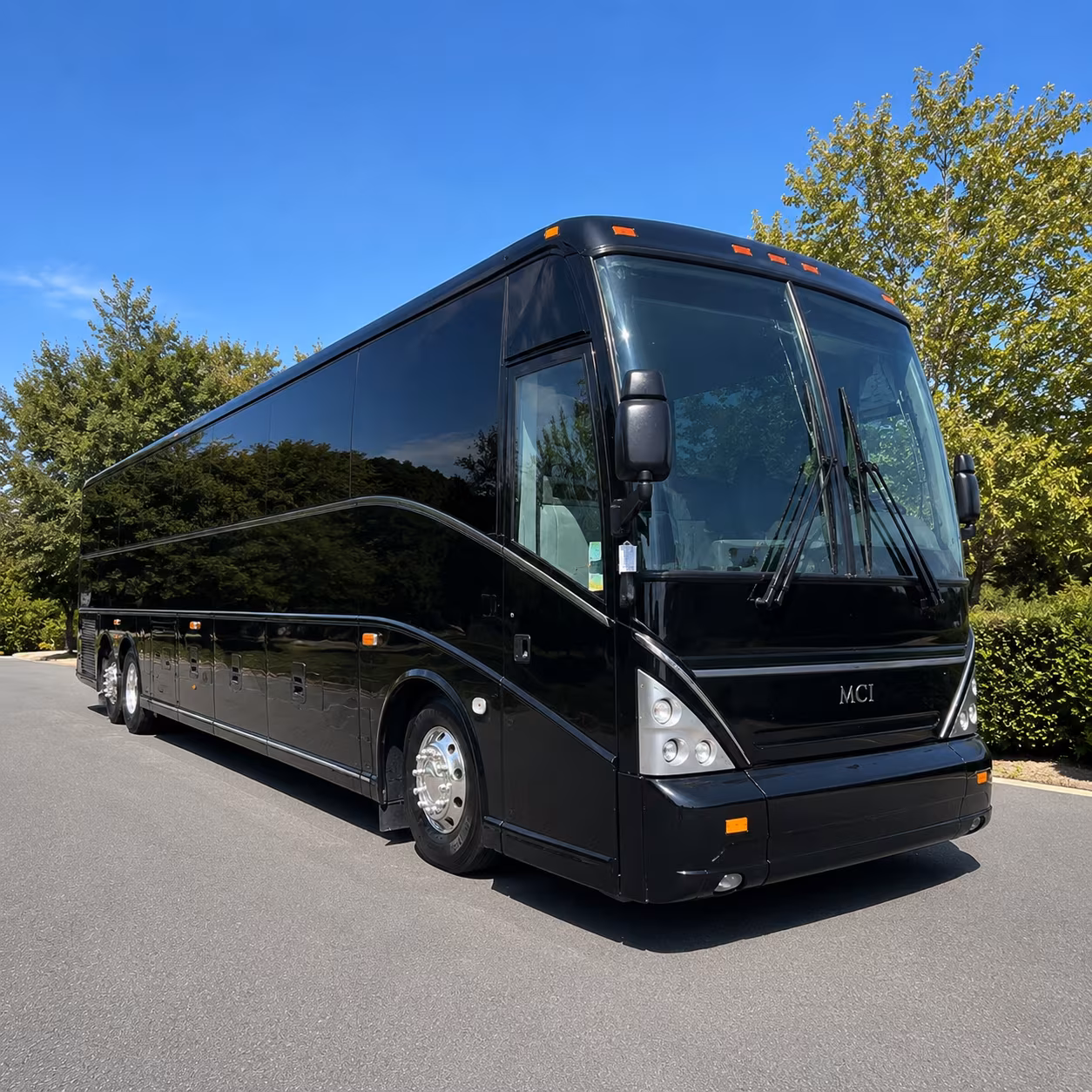 Winston-Salem Airport Shuttle & Transportation party bus exterior