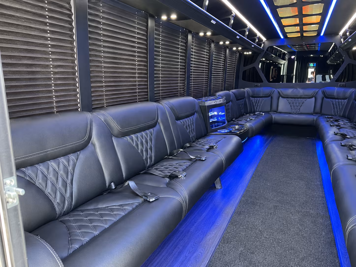 Winston-Salem Bachelor & Bachelorette Transportation party bus exterior