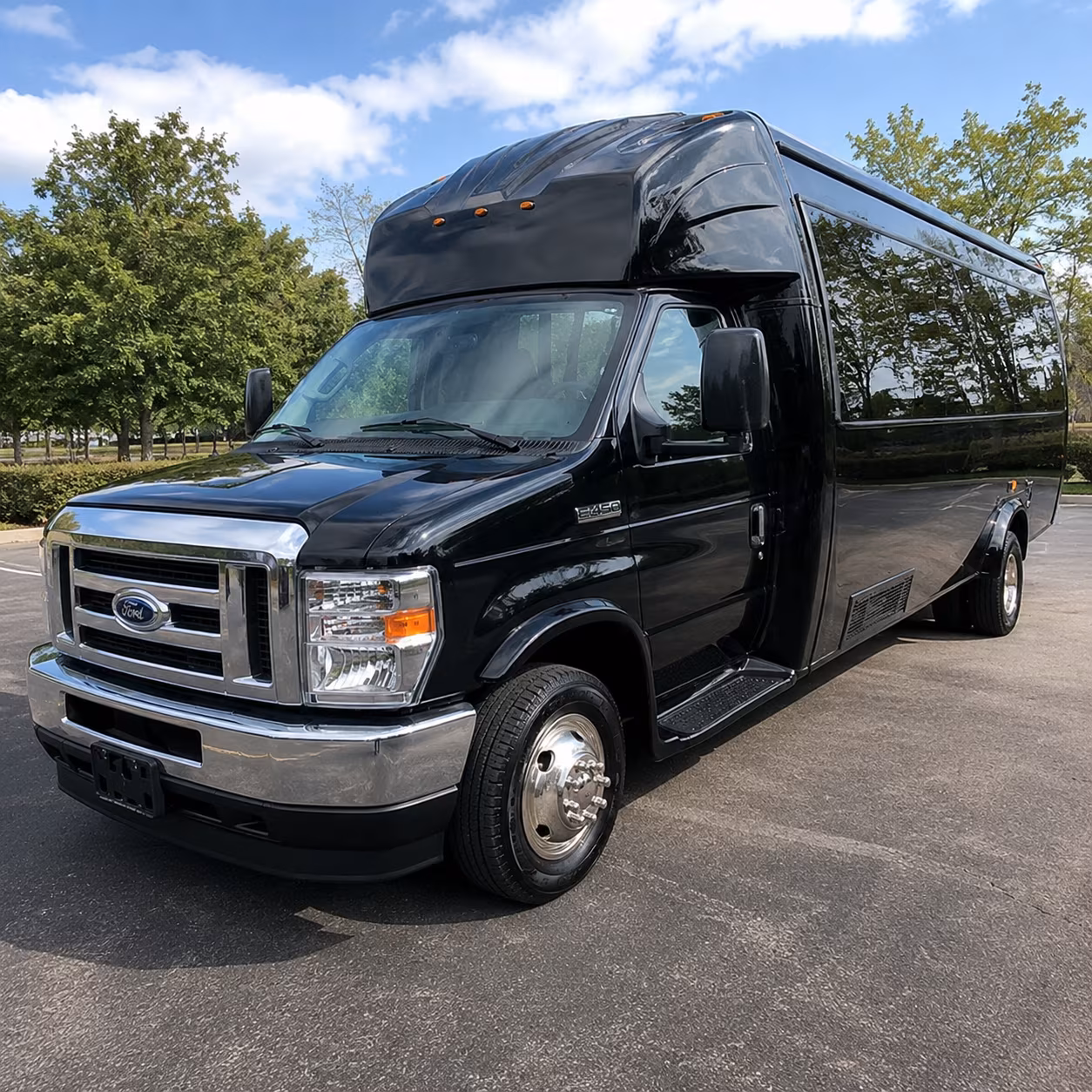 Winston-Salem Concert & Music Festival Transportation party bus exterior