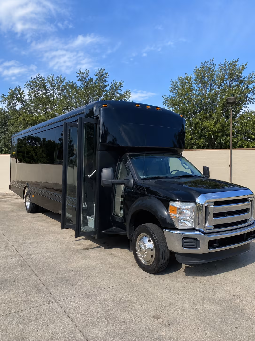Winston-Salem Concert & Music Festival Transportation party bus exterior