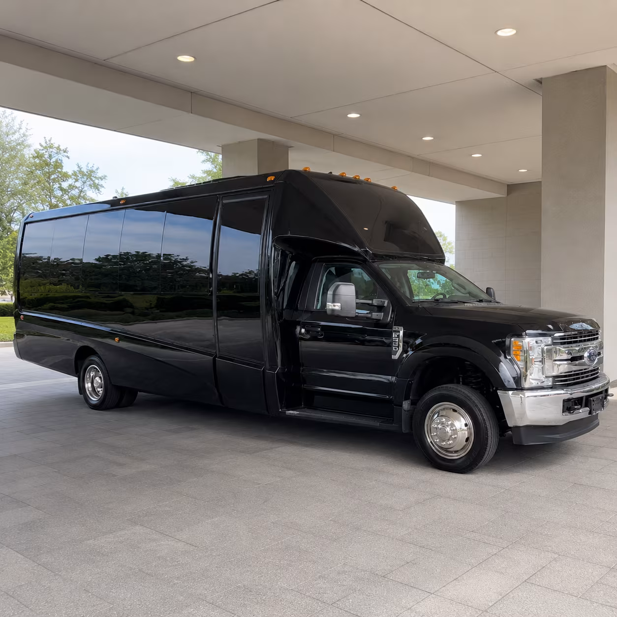 Winston-Salem Concert & Music Festival Transportation party bus exterior