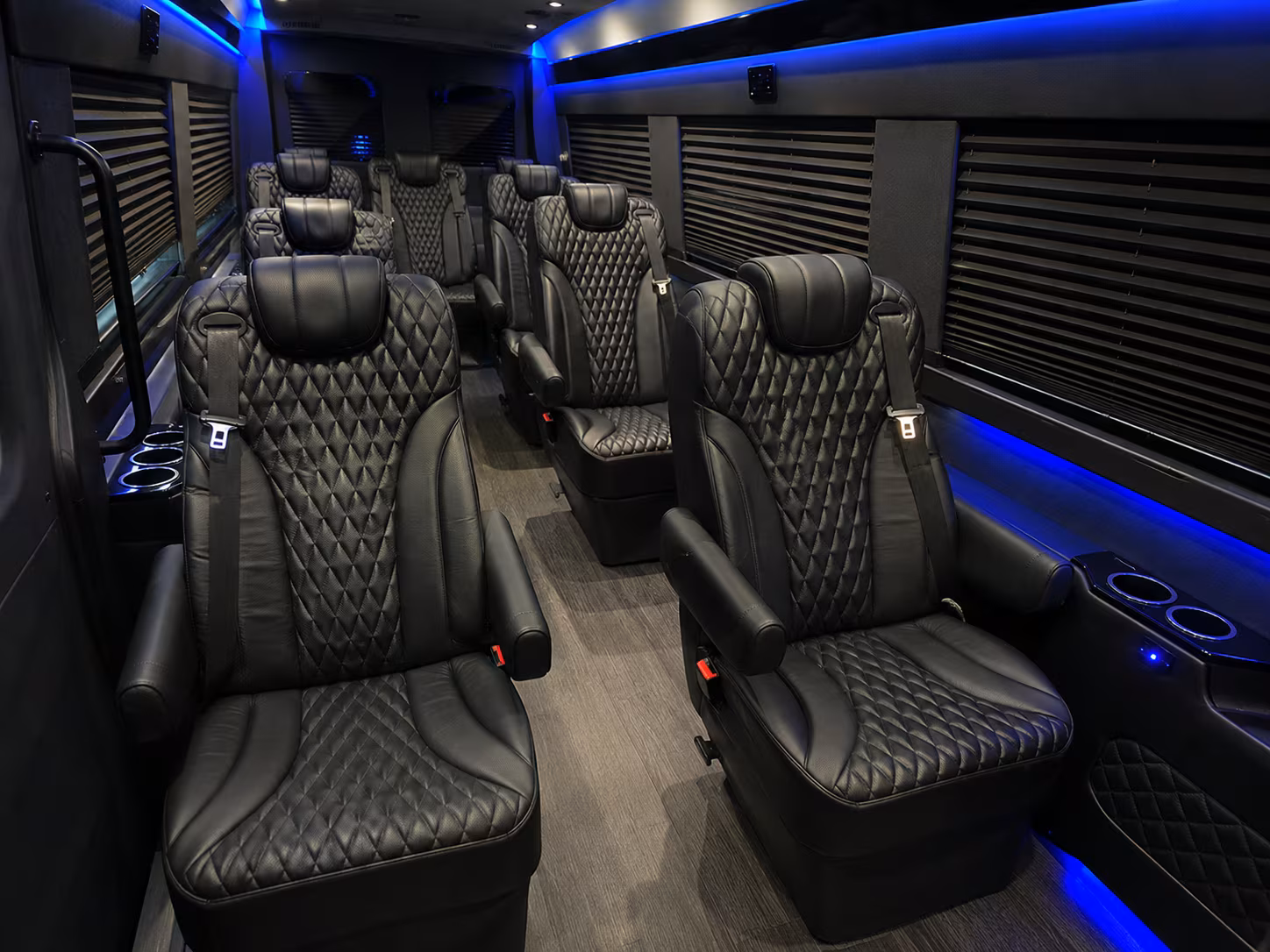 Winston-Salem Corporate Transportation party bus exterior