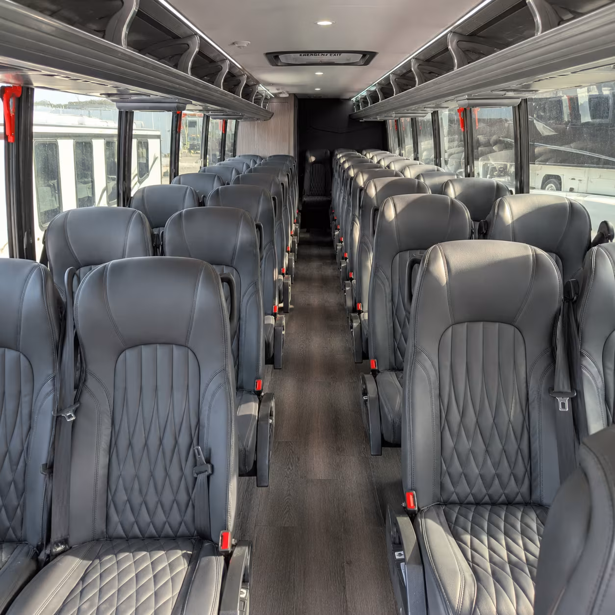 Winston-Salem Corporate Transportation party bus exterior