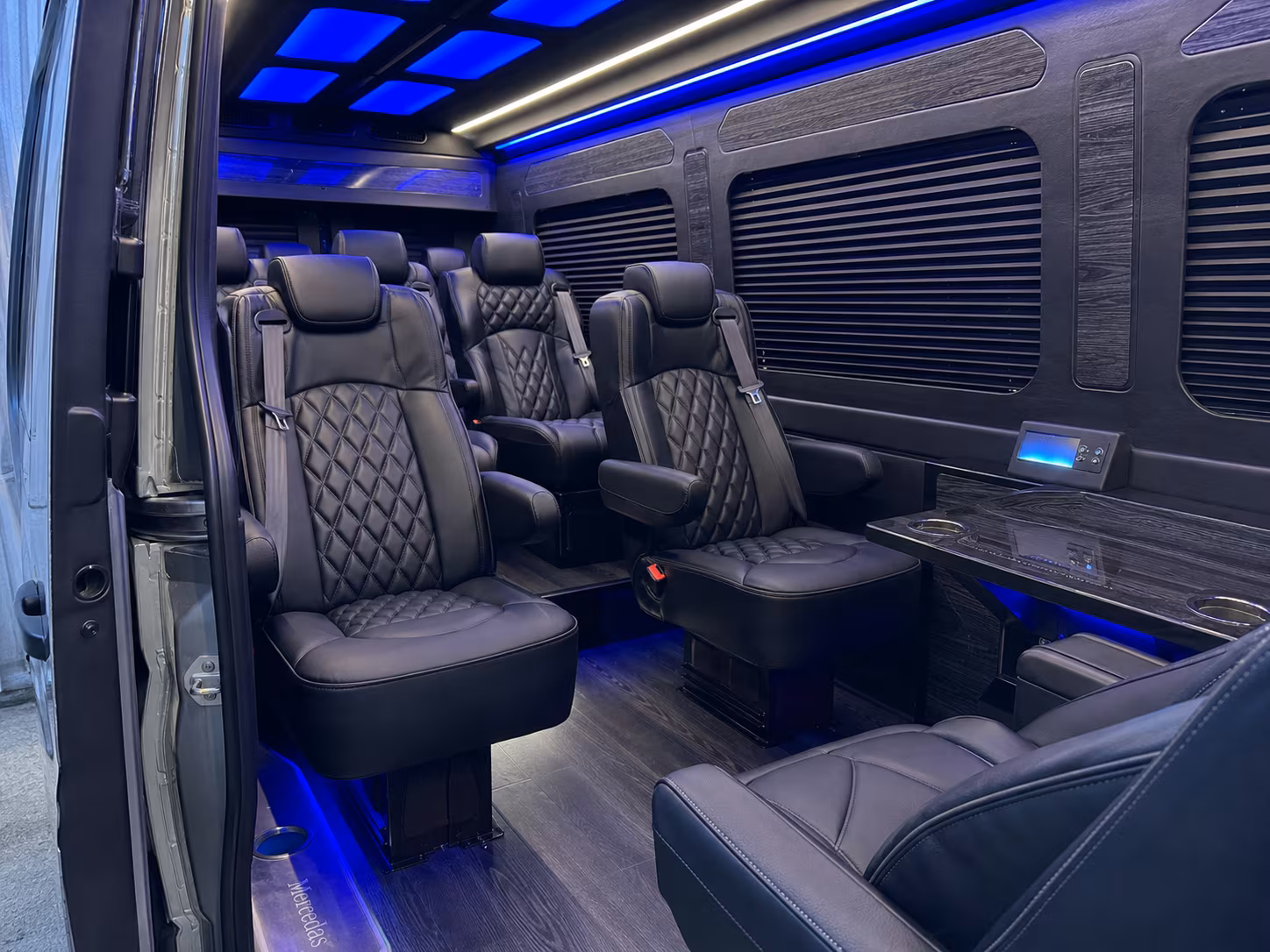 Winston-Salem Corporate Transportation party bus exterior