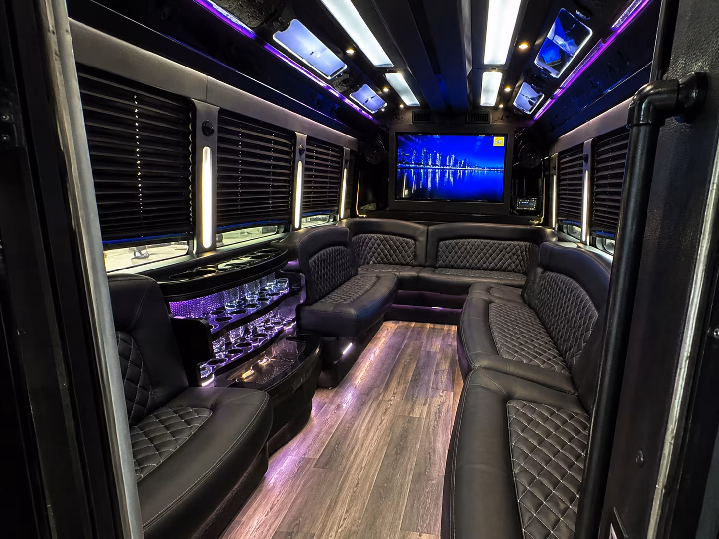 Winston-Salem Prom & Homecoming Transportation party bus exterior