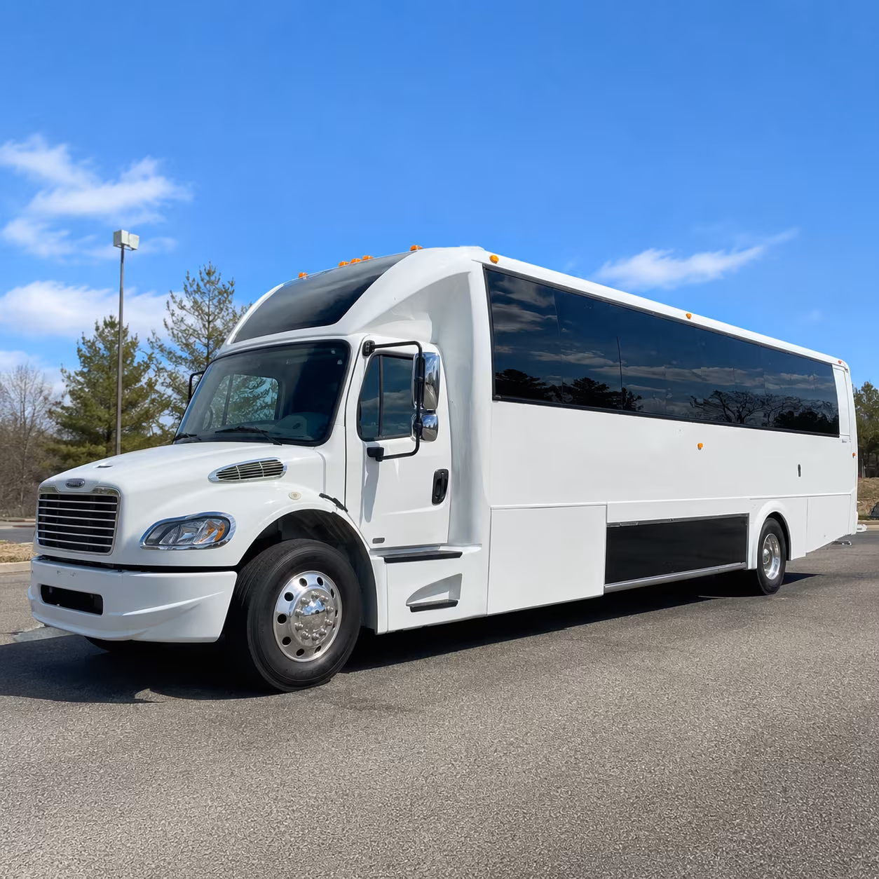 Winston-Salem Prom & Homecoming Transportation party bus exterior