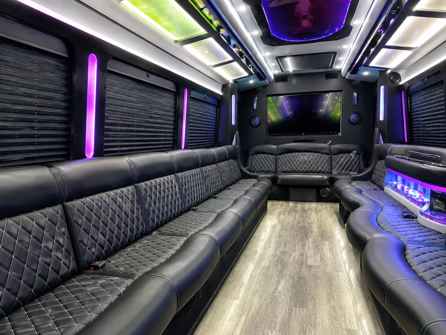 Winston-Salem Prom & Homecoming Transportation party bus exterior
