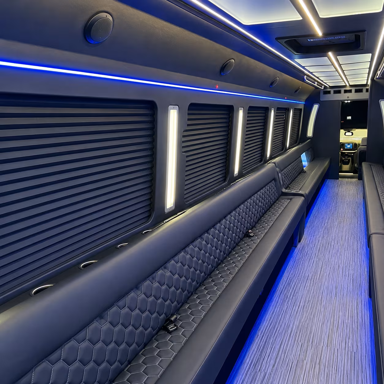 Winston-Salem Prom & Homecoming Transportation party bus exterior