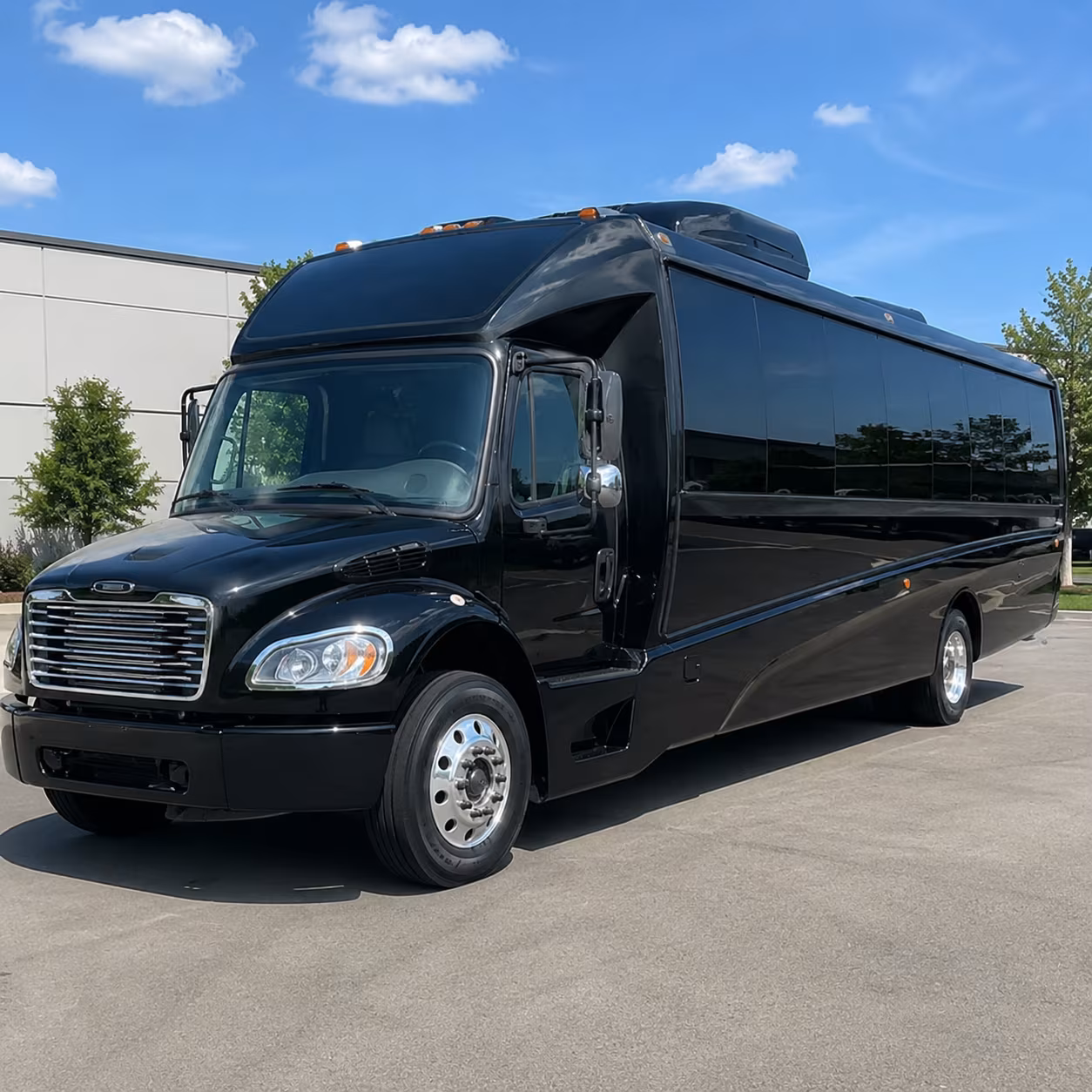 Winston-Salem School Event Transportation onboard seating