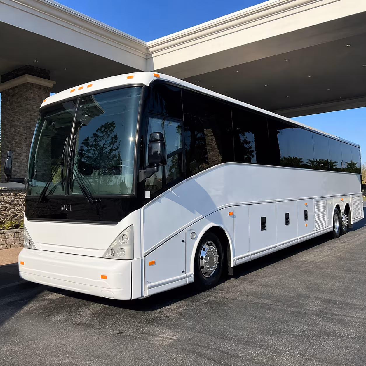 Winston-Salem School Event Transportation party bus interior