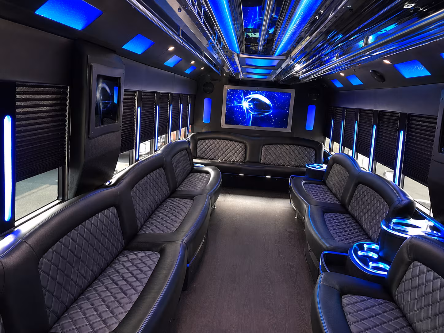 Winston-Salem Winery Tour & Pub Crawl Transportation party bus exterior